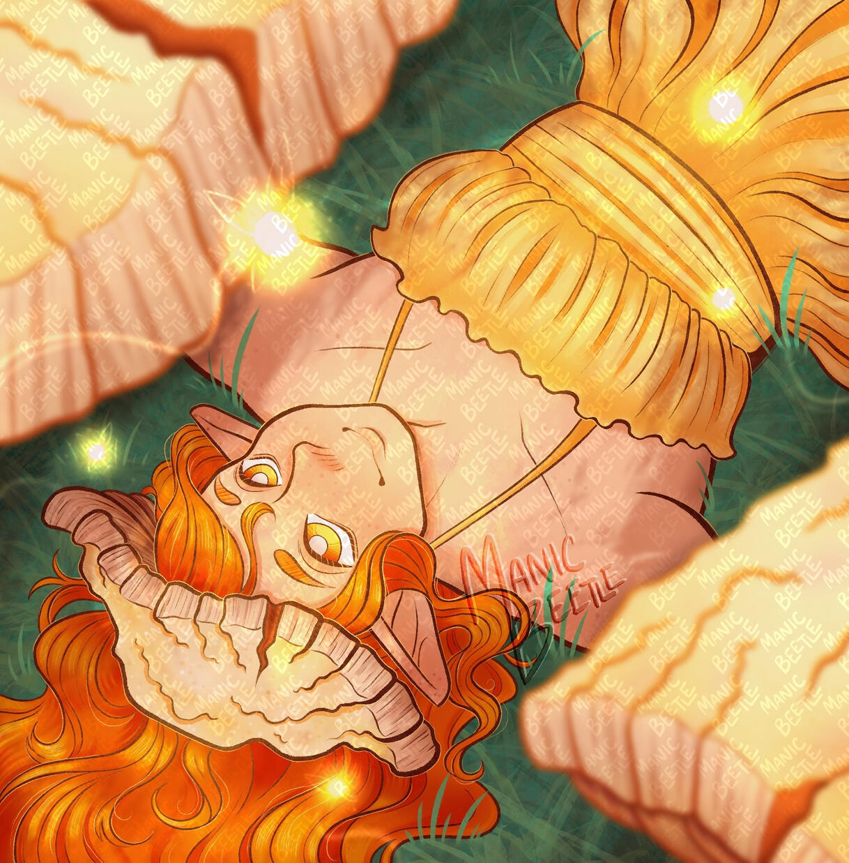 [Detailed Render] https://artfight.net/attack/15266536.under-the-mushrooms